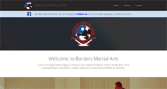 Desktop Screenshot of bordersmartialarts.com